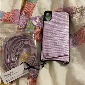 Bandolier crossbody iPhone case